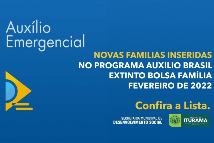 https://radiomodaorioverde.com.br/uploads/news/Iturama: Veja a Lista de Novos Membros do Programa Auxílio Brasil - Fevereiro
